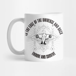 To the Edge of the Universe and Back quote Mug